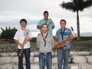 Professores: Paulo Silva, Eugenio Graça, Luis Dantas e Junior Alves